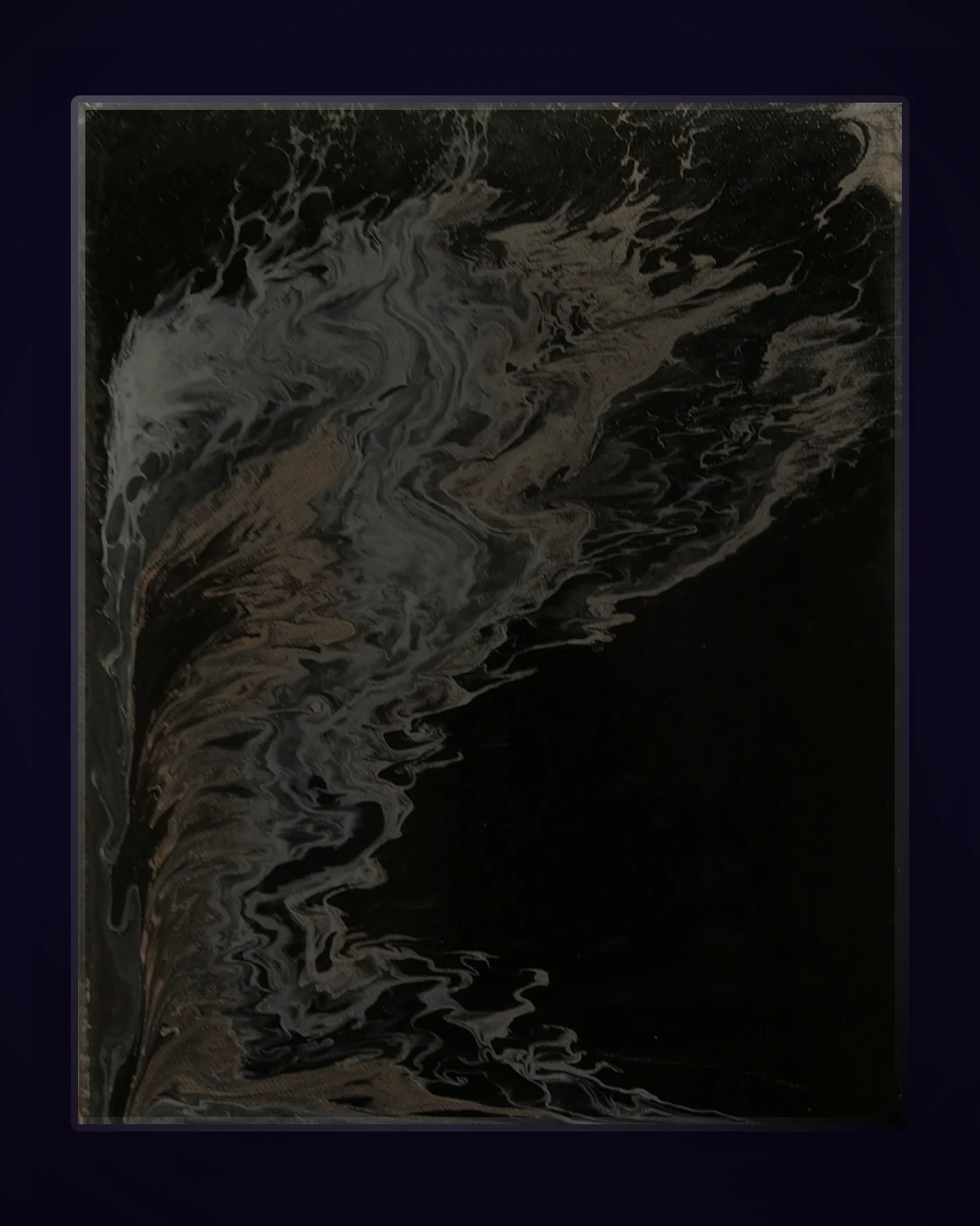 Dragon and Phoenix — canvas print displayed on a dark atmospheric wall